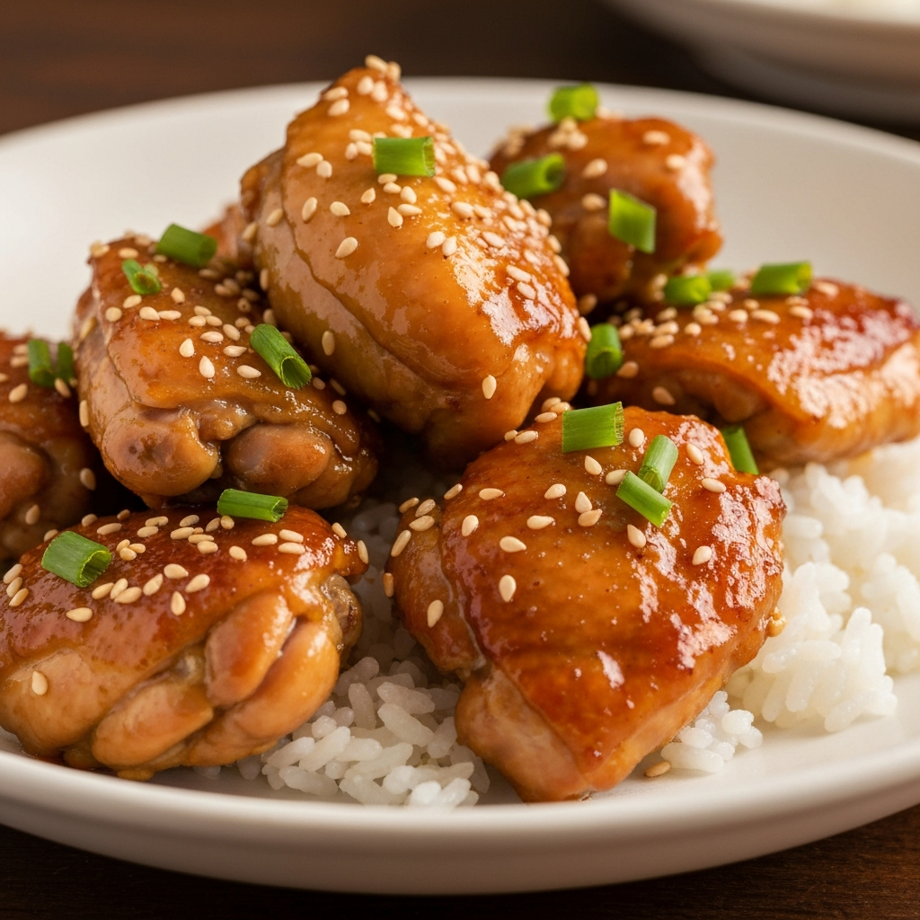 마무리 고명 올리기