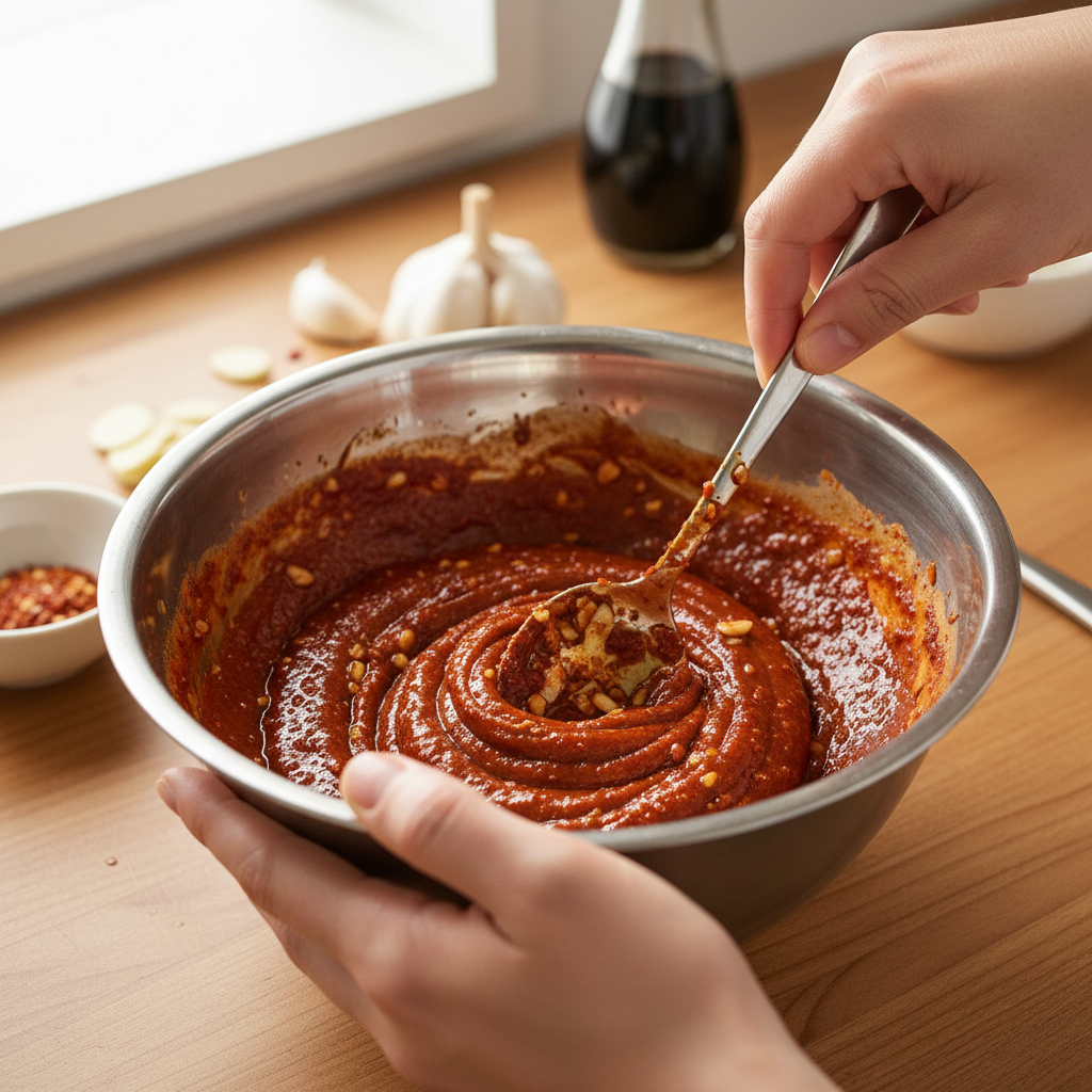 로제 소스 양념 만들기